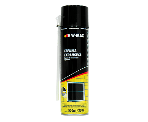 ESPUMA DE POLIURETANO 500 ML W-MAX
