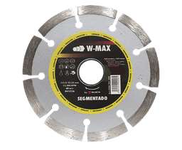 DISCO CORTE DIAMANTADO SEGMENTADO PARA CONCRETO 4 1/2" W-MAX