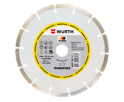 DISCO SEGMENTADO 7" W-MAX