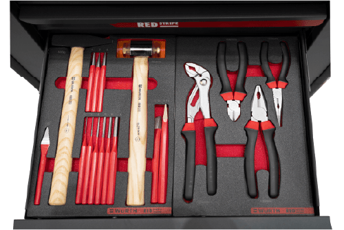 CARRO DE HERRAMIENTAS PLUS SERIES 242 PIEZAS