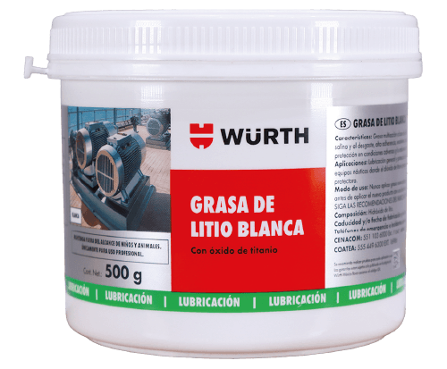 GRASA DE LITIO BLANCA 500G